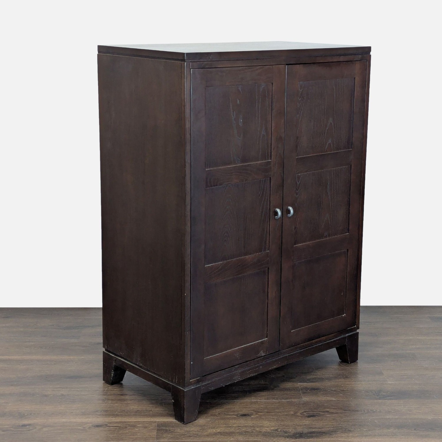 Ethan Allen Entertainment Armoire with Two Drawers - image-7