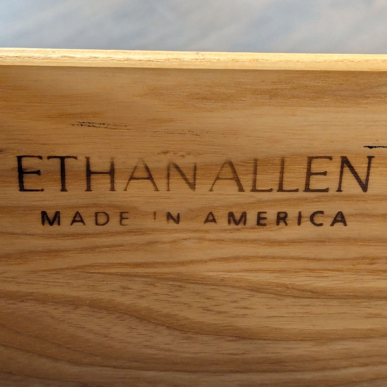 Ethan Allen Entertainment Armoire with Two Drawers - image-6