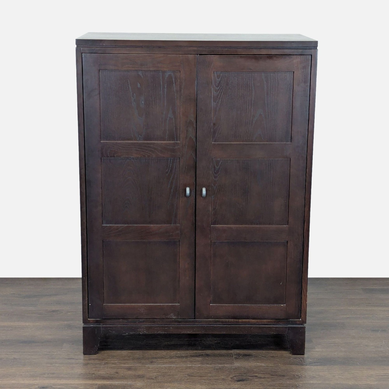 Ethan Allen Entertainment Armoire with Two Drawers - image-3