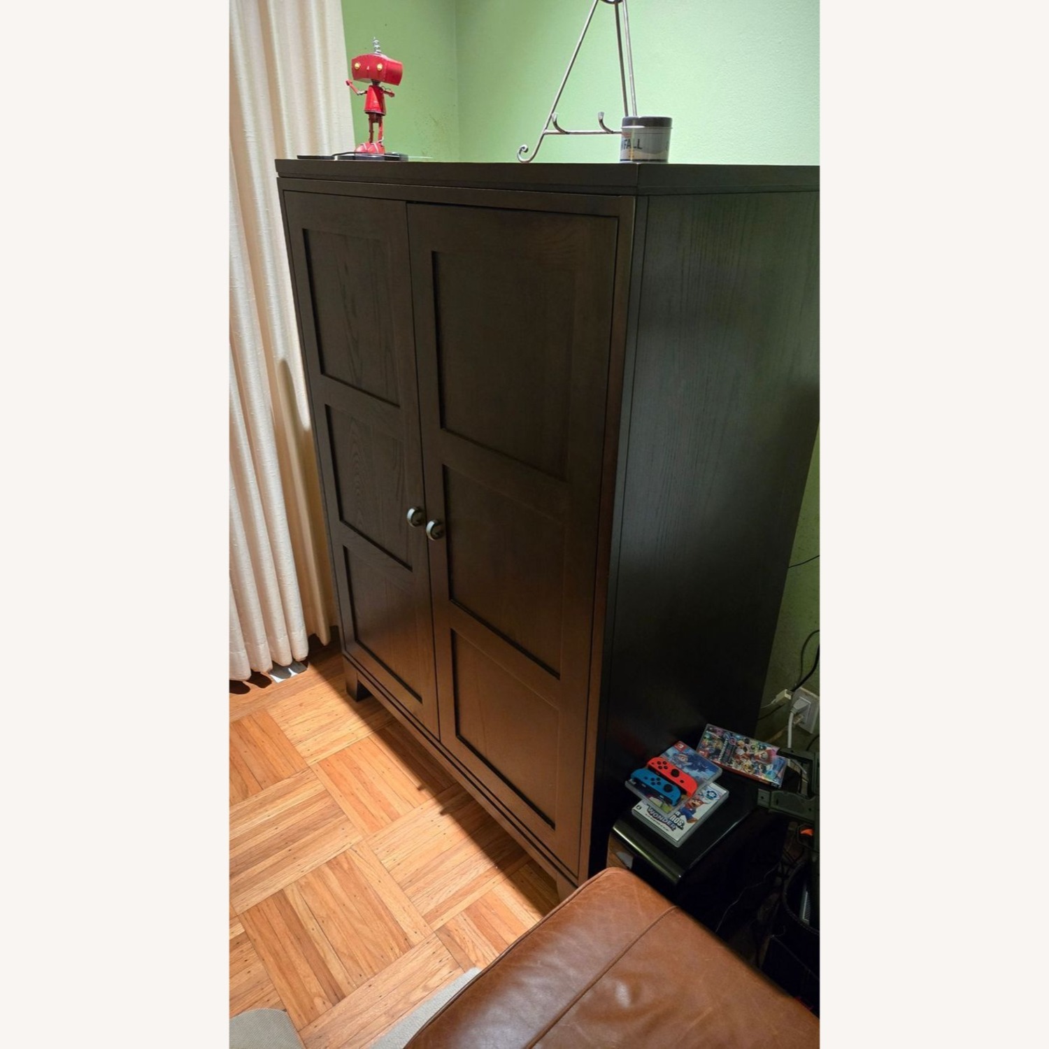 Ethan Allen Entertainment Armoire with Two Drawers - image-13