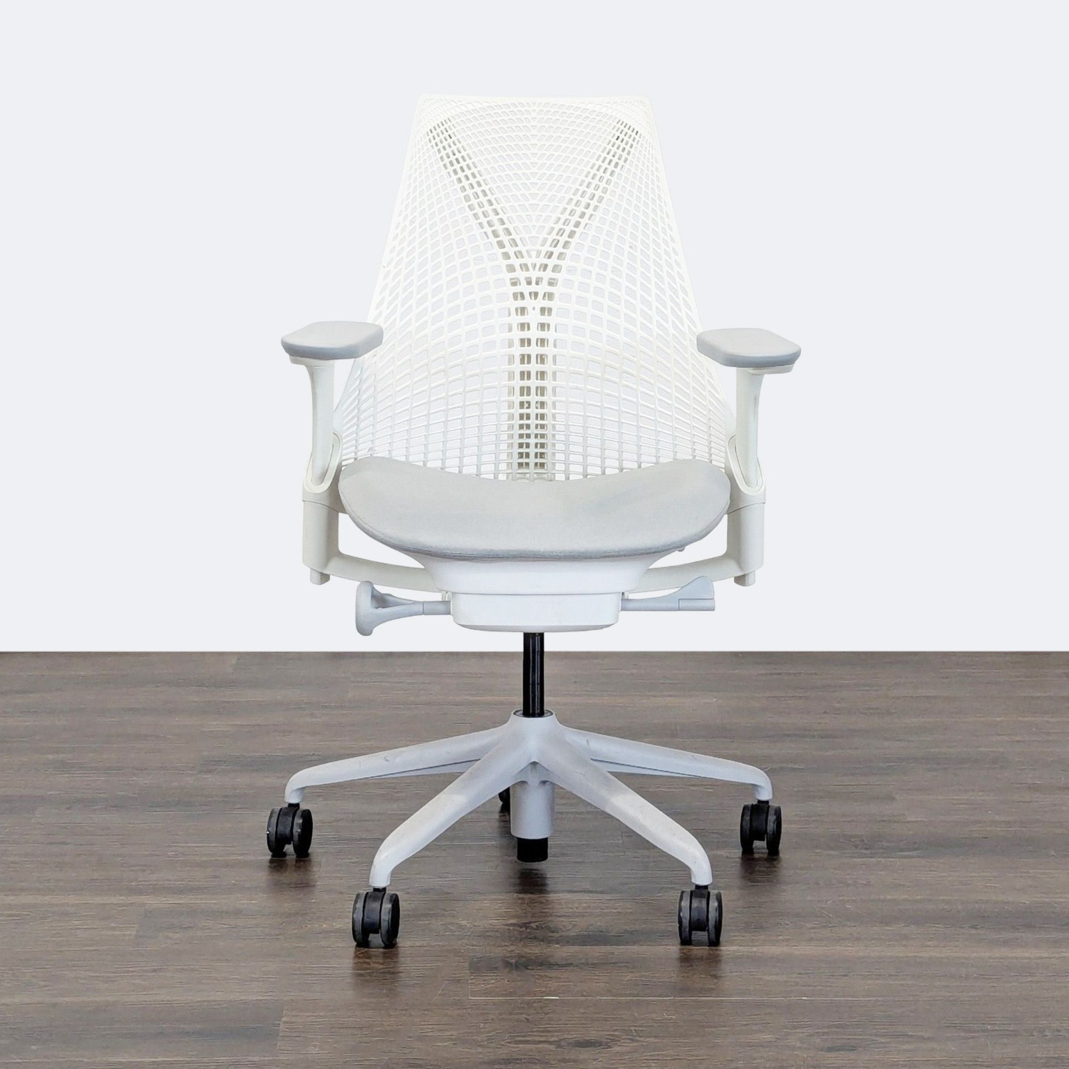 Herman Miller Sayl White Ergonomic Office Chair  - image-2