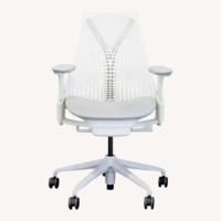 Herman Miller Sayl White Ergonomic Office Chair 