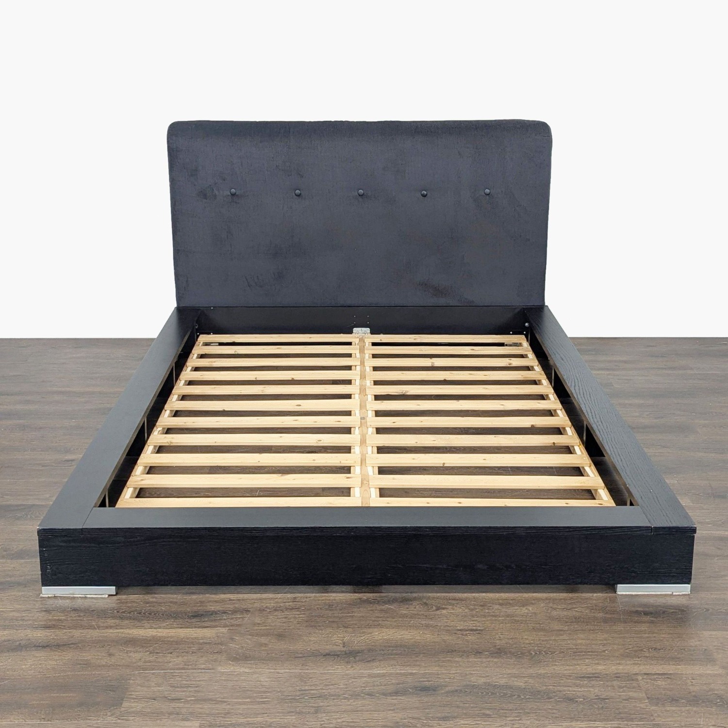 BoConcept Modern Black Queen Size Bed Frame  - image-2