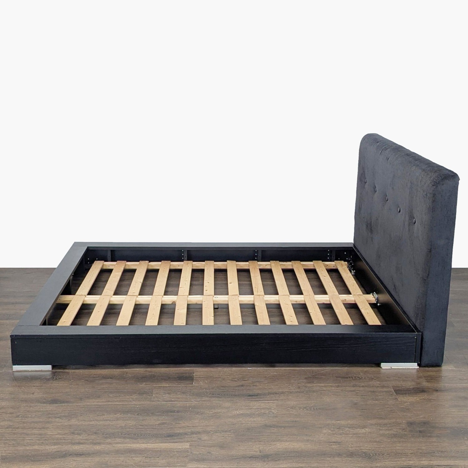 BoConcept Modern Black Queen Size Bed Frame  - image-5