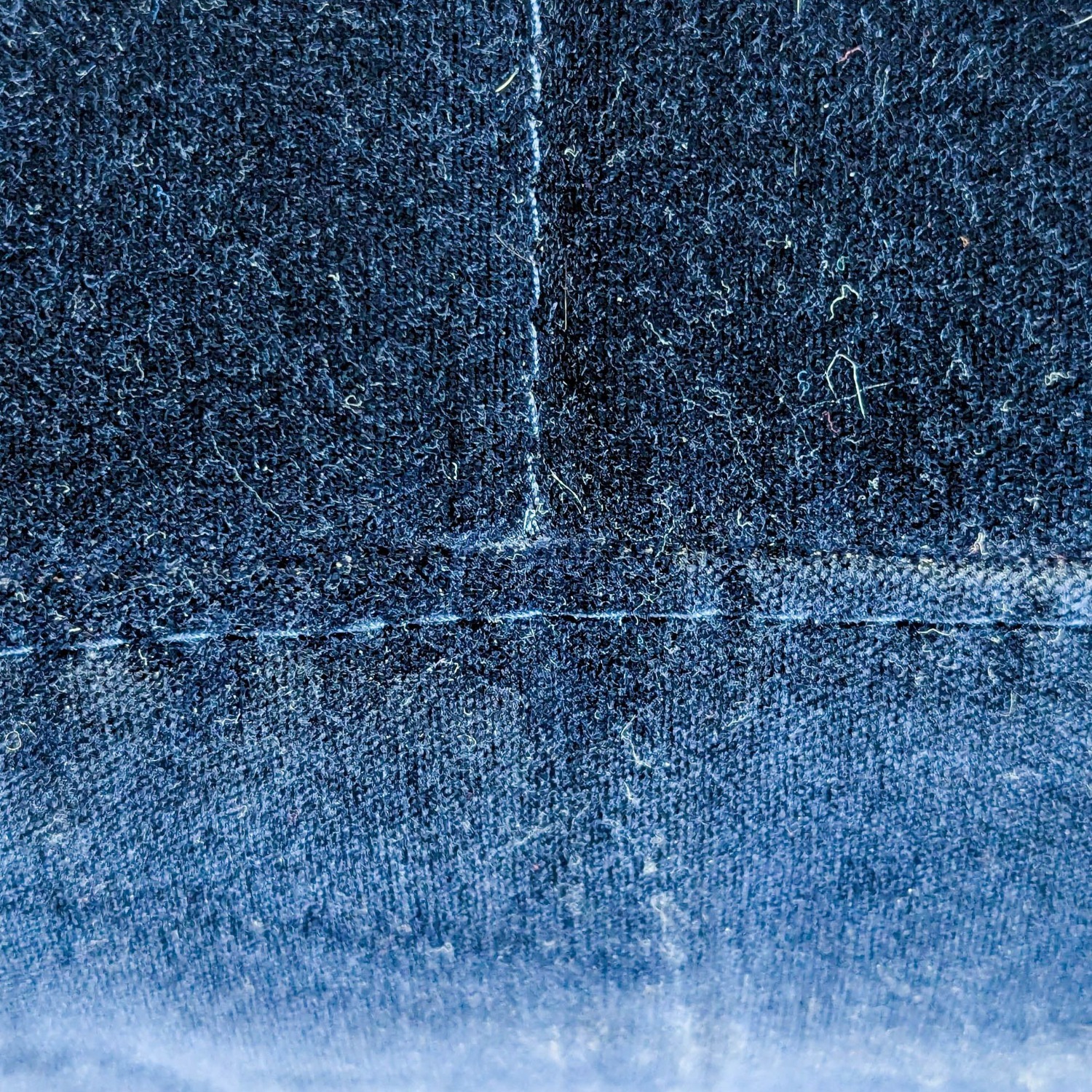 IKEA Morabo Navy Blue Sectional Sofa with Chaise - image-10