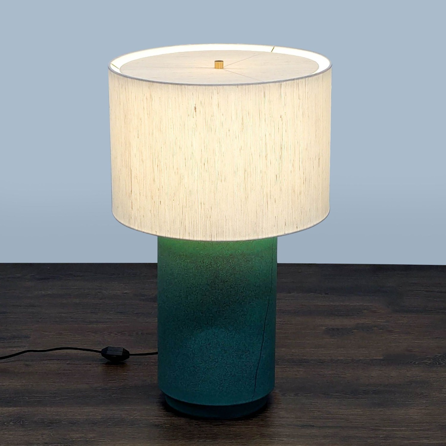 CB2 Rosalind Modern Table Lamp with White Shade - image-4
