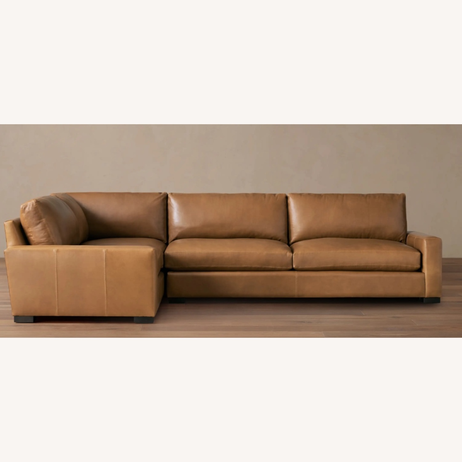 Arhaus Remington Leather 2 Piece Sectional - image-4