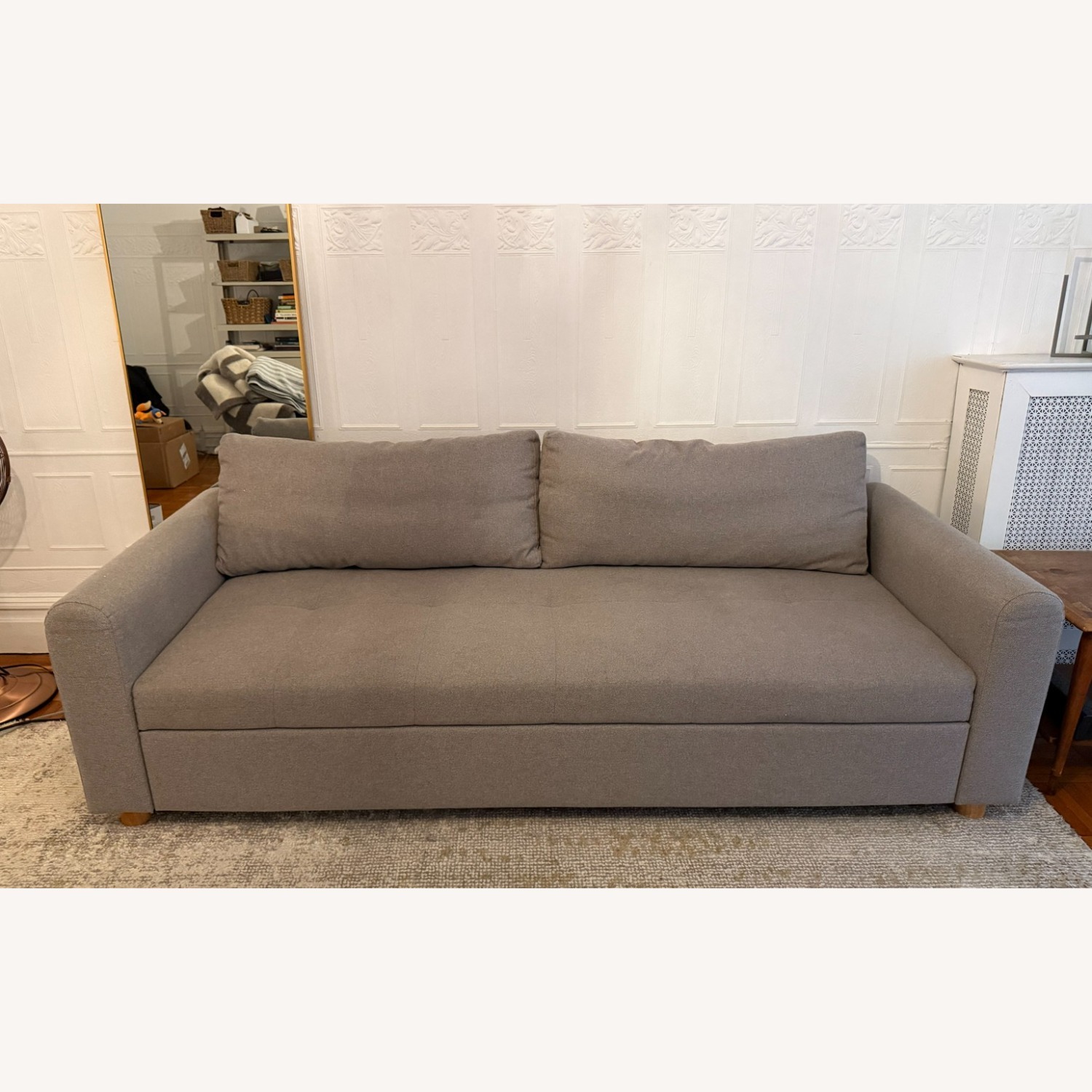 Article Nordby Light Gray Fabric Sleeper Sofa - image-1