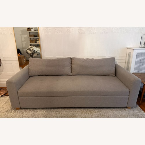 Used Article Nordby Light Gray Fabric Sleeper Sofa for sale on AptDeco