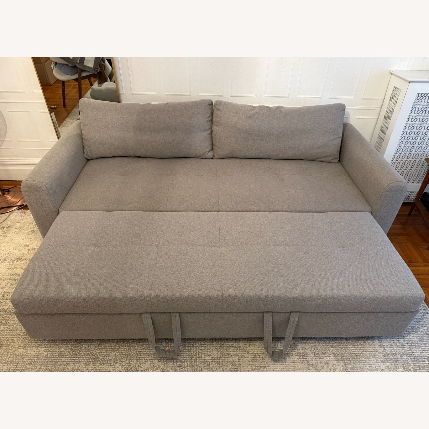 Article Nordby Light Gray Fabric Sleeper Sofa - image-2