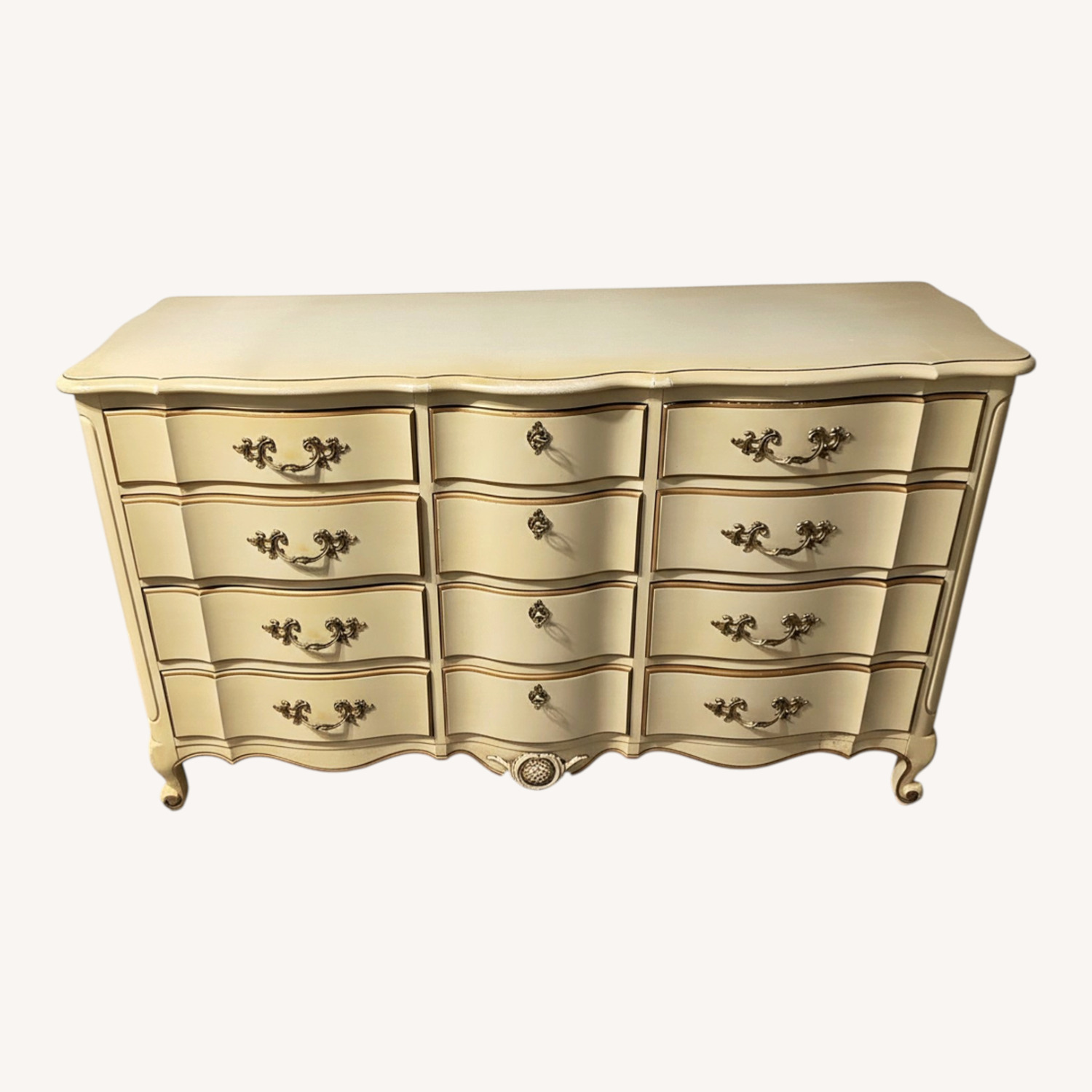 Vintage/Antique Natural Wood Dresser - image-0