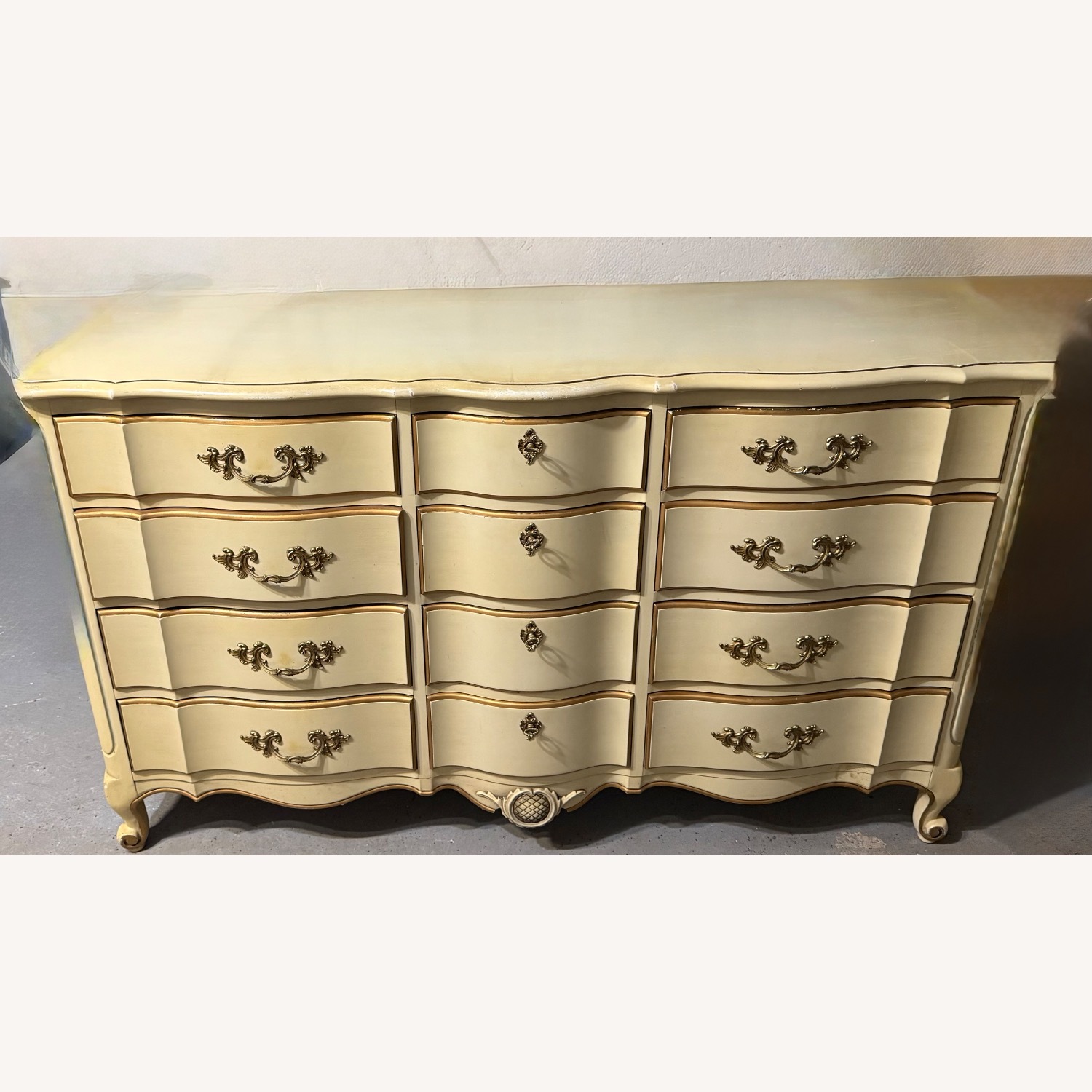 Vintage/Antique Natural Wood Dresser - image-1