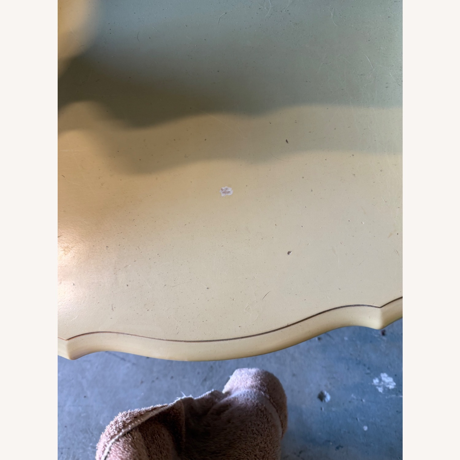 Vintage/Antique White Wood Nightstands - image-7