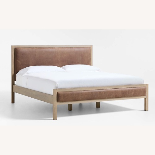 Used Crate & Barrel Keane Queen Bed - Like New for sale on AptDeco