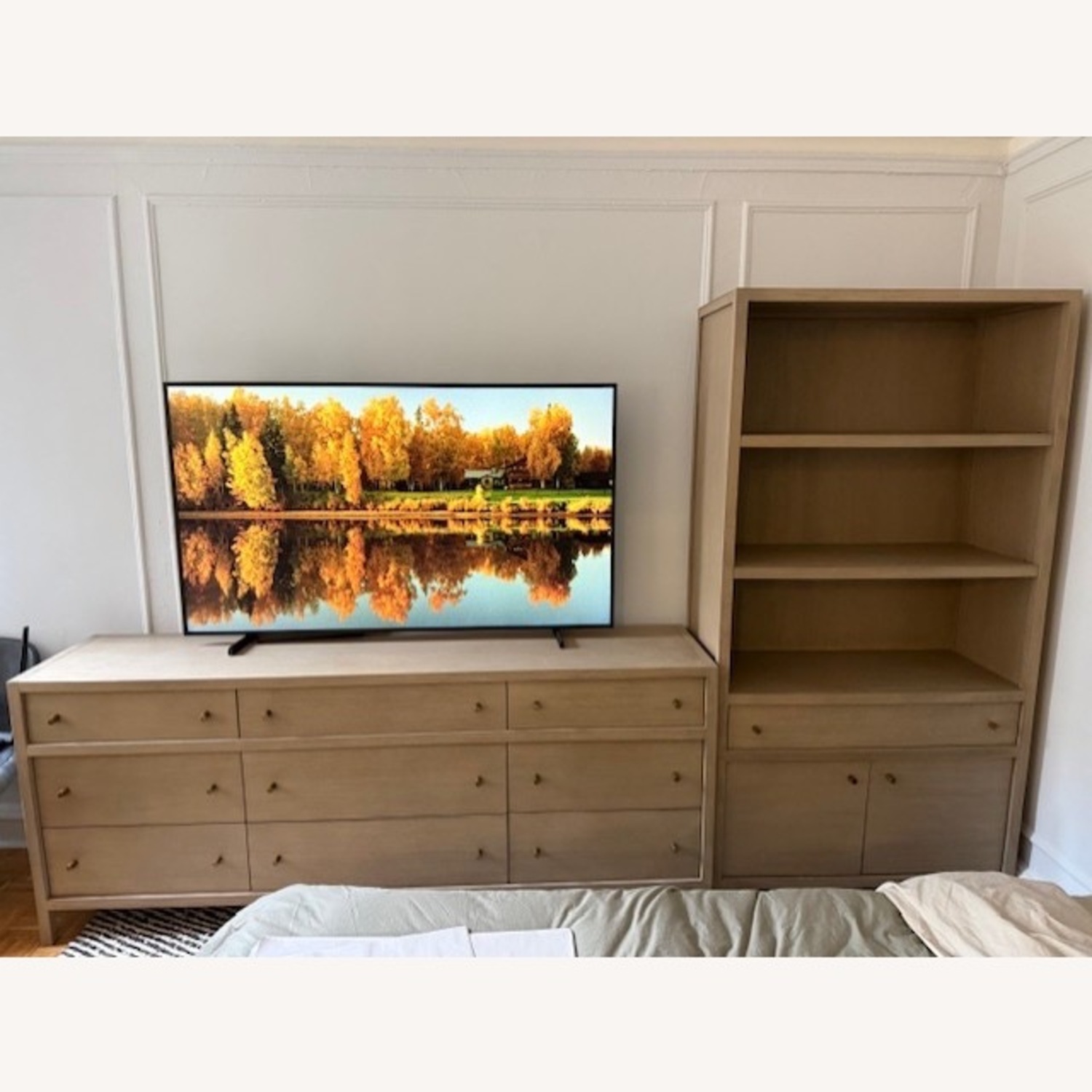 Crate & Barrel Keane Natural Wood Dresser - image-5