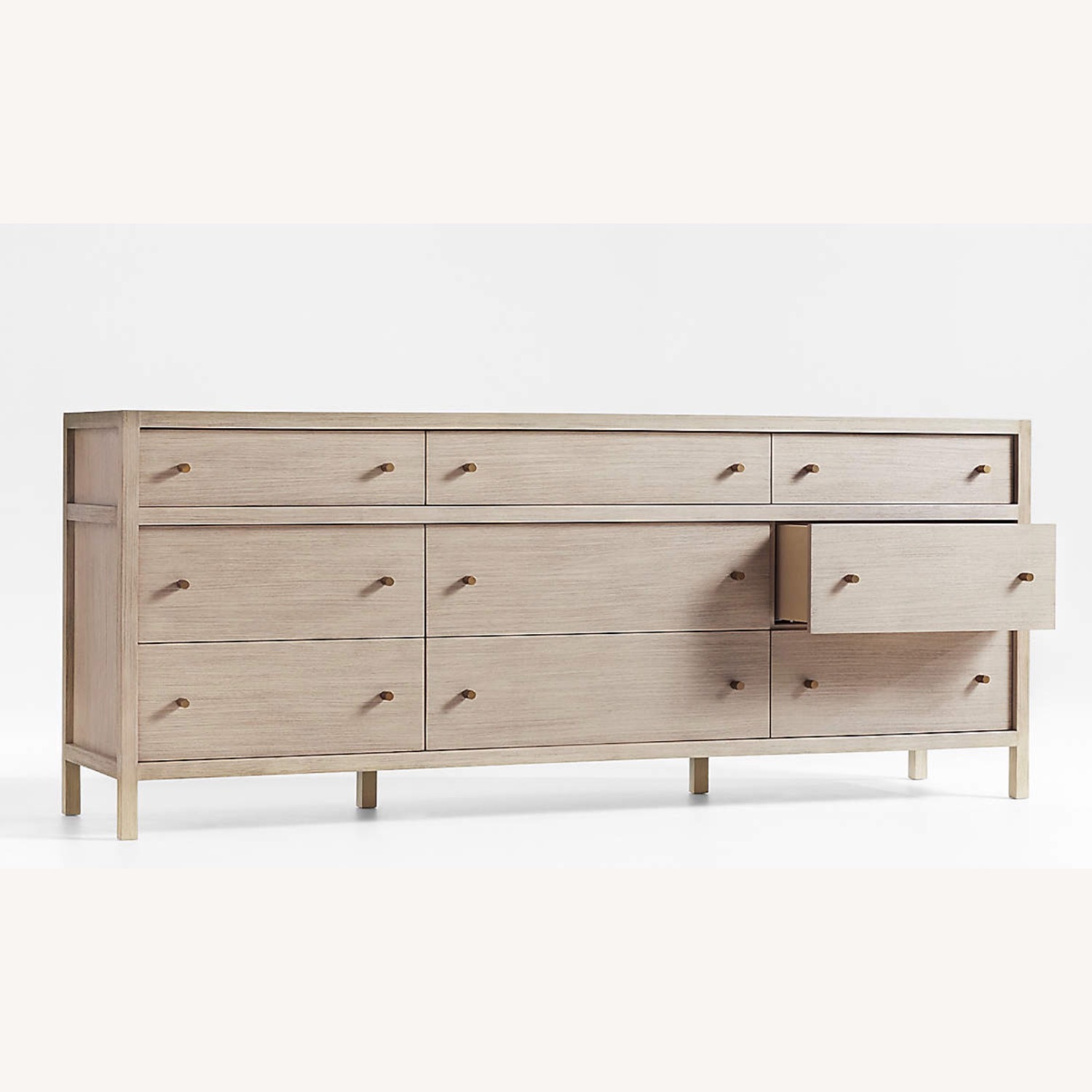 Crate & Barrel Keane Natural Wood Dresser - image-2