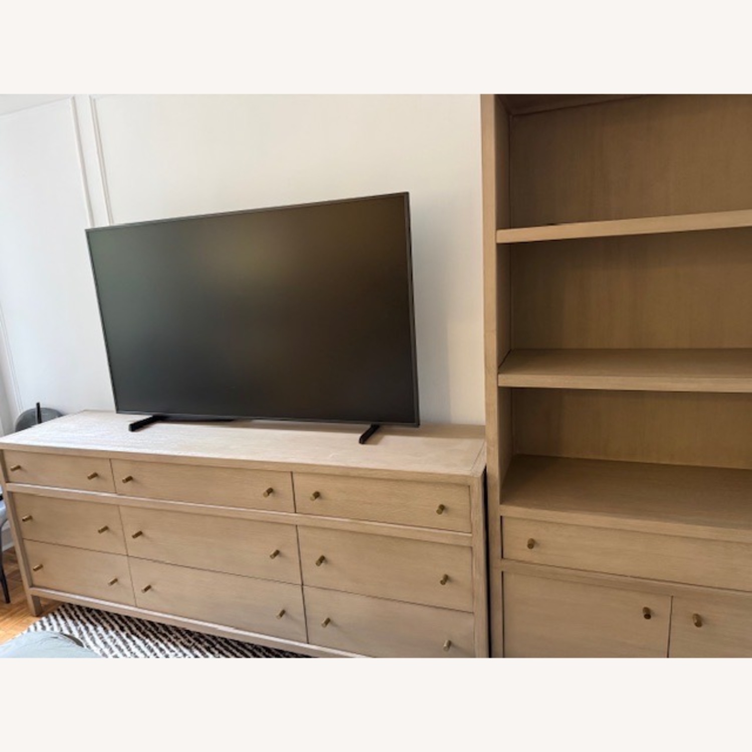 Crate & Barrel Keane Natural Wood Dresser - image-3