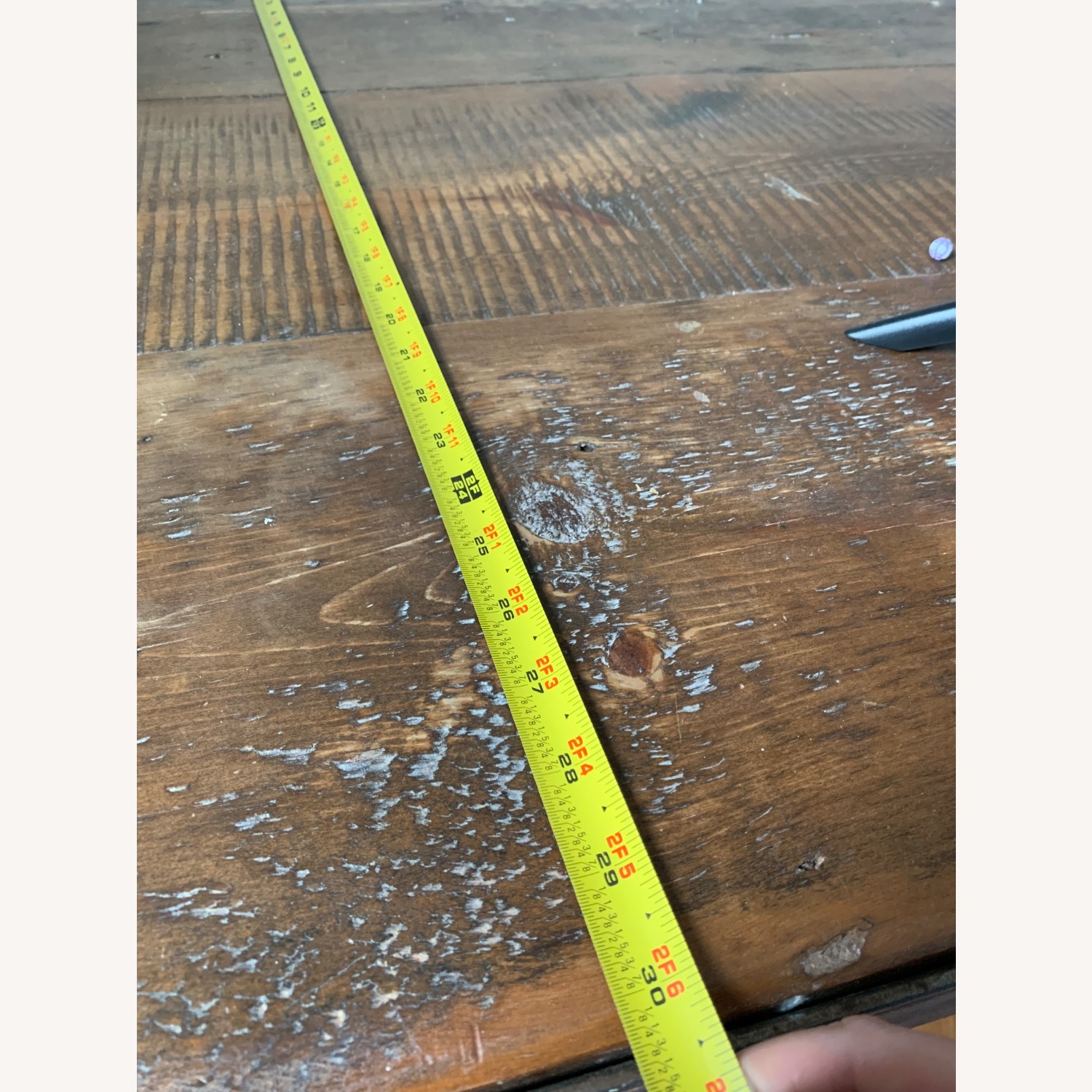 Dark Brown Wood Kitchen Island - image-7