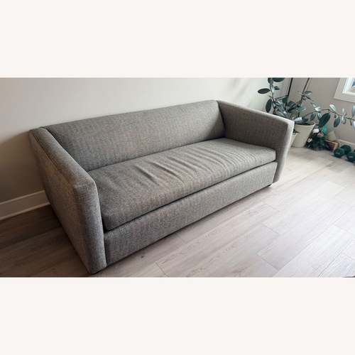 Used CB2 Movie Dark Gray Fabric Sleeper Sofa for sale on AptDeco