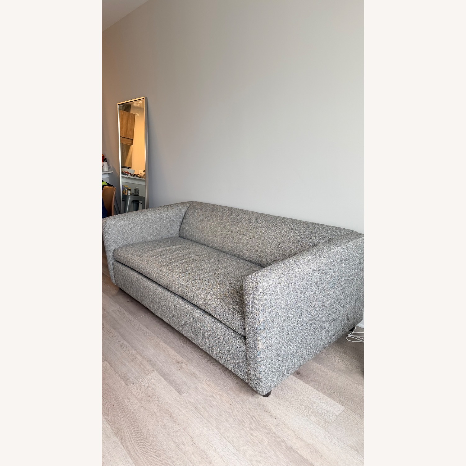 CB2 Movie Dark Gray Fabric Sleeper Sofa - image-4