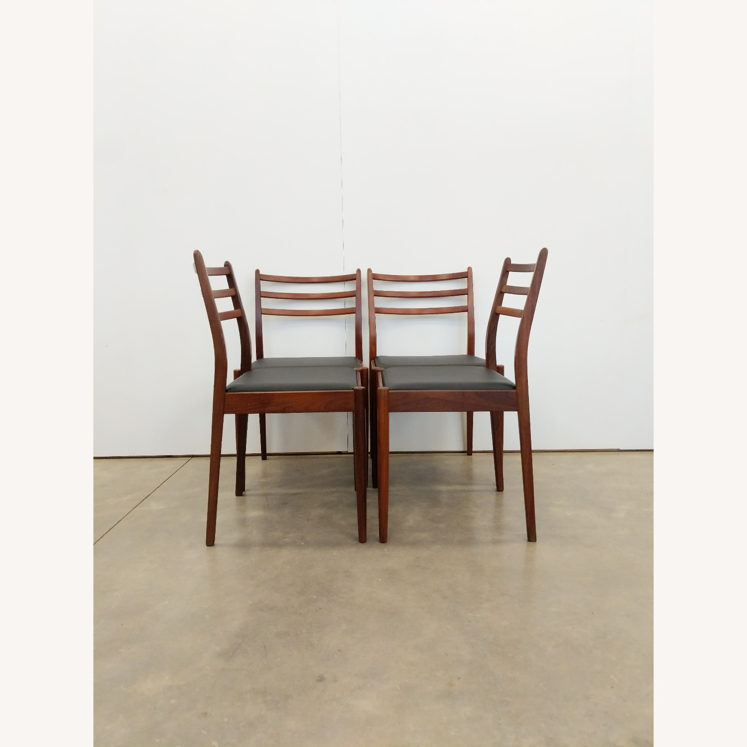 4 Vintage Mid Century Modern G Plan Dining Chairs - image-2