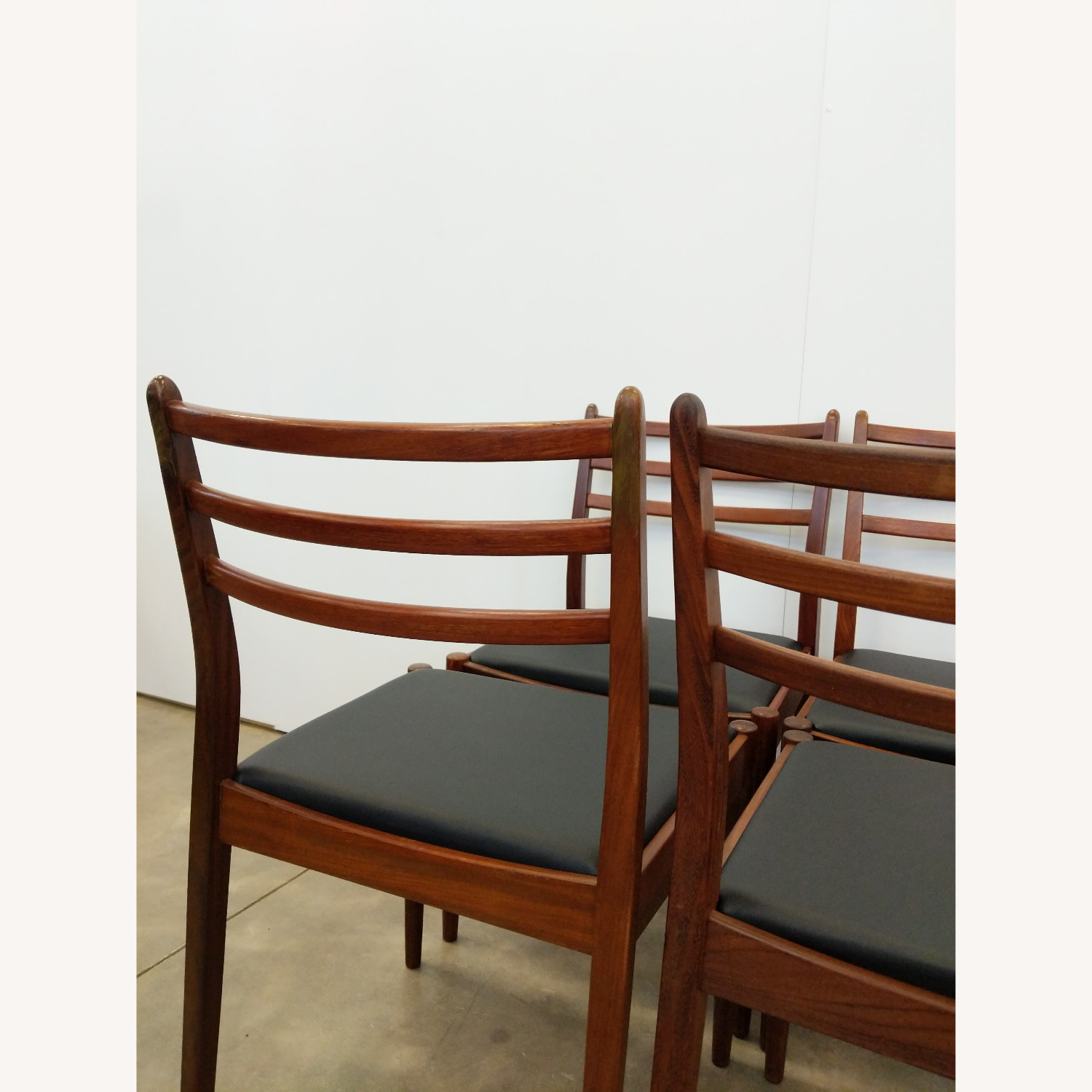 4 Vintage Mid Century Modern G Plan Dining Chairs - image-4