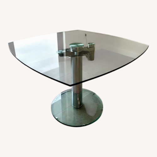 Used Glass Dining Table for sale on AptDeco