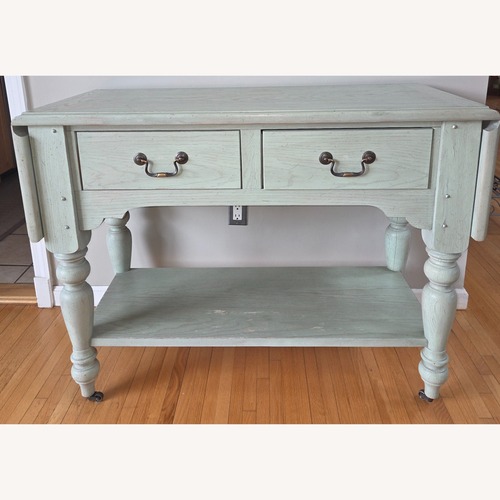 Used Bernhardt Furniture Green Wood Sideboard for sale on AptDeco