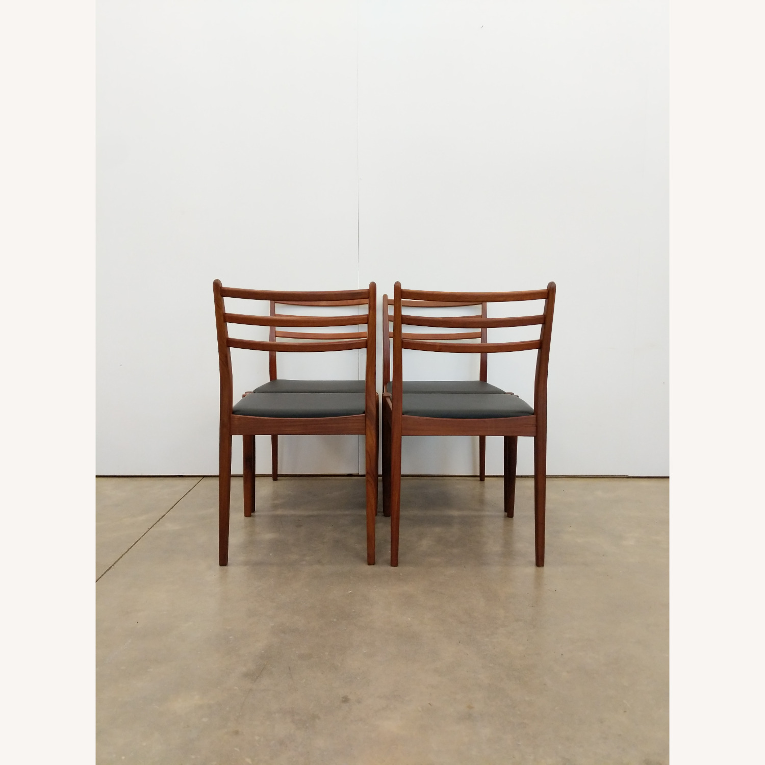 4 Vintage Mid Century Modern G Plan Dining Chairs - image-3