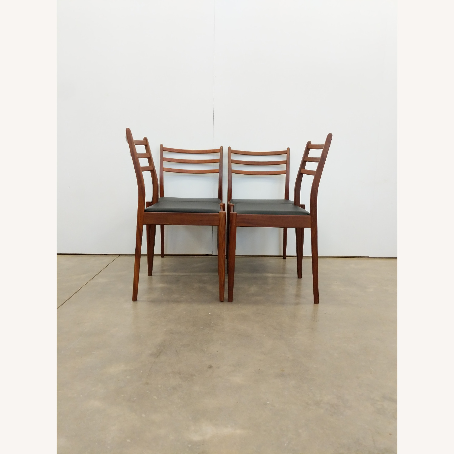 4 Vintage Mid Century Modern G Plan Dining Chairs - image-2