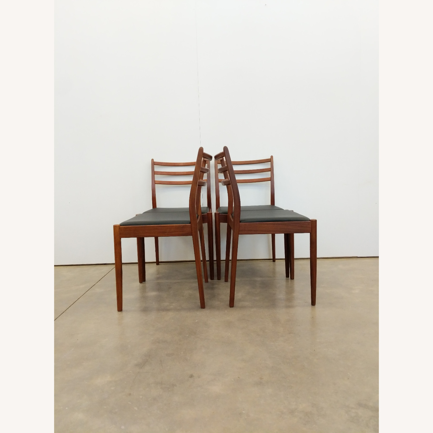 4 Vintage Mid Century Modern G Plan Dining Chairs - image-4