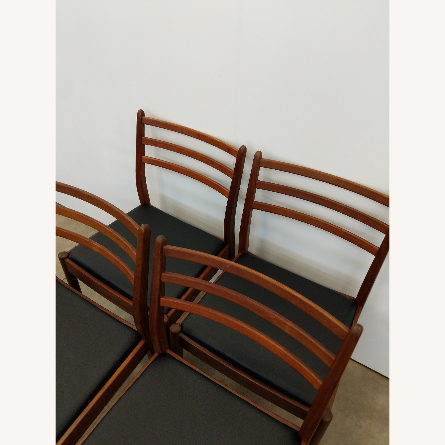 4 Vintage Mid Century Modern G Plan Dining Chairs - image-8