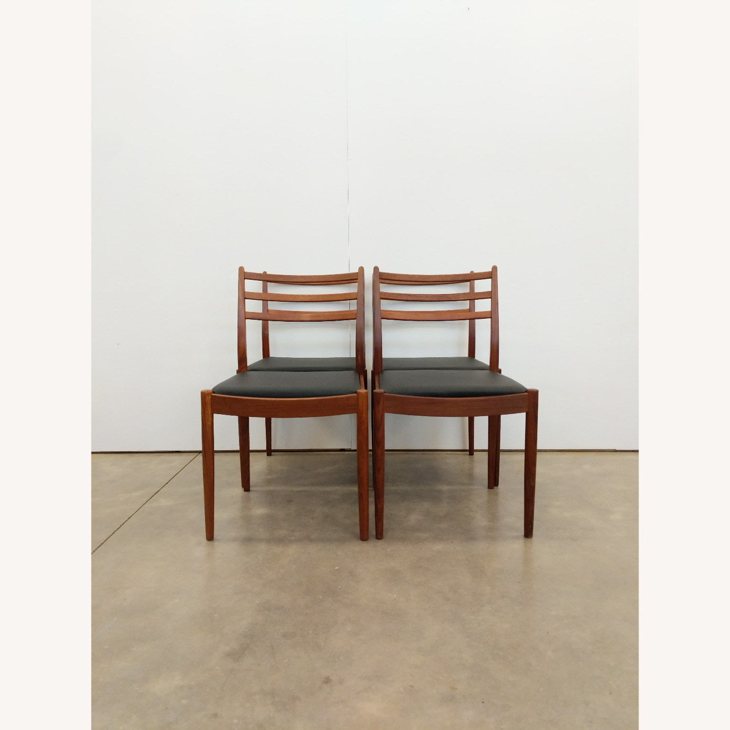 4 Vintage Mid Century Modern G Plan Dining Chairs - image-5