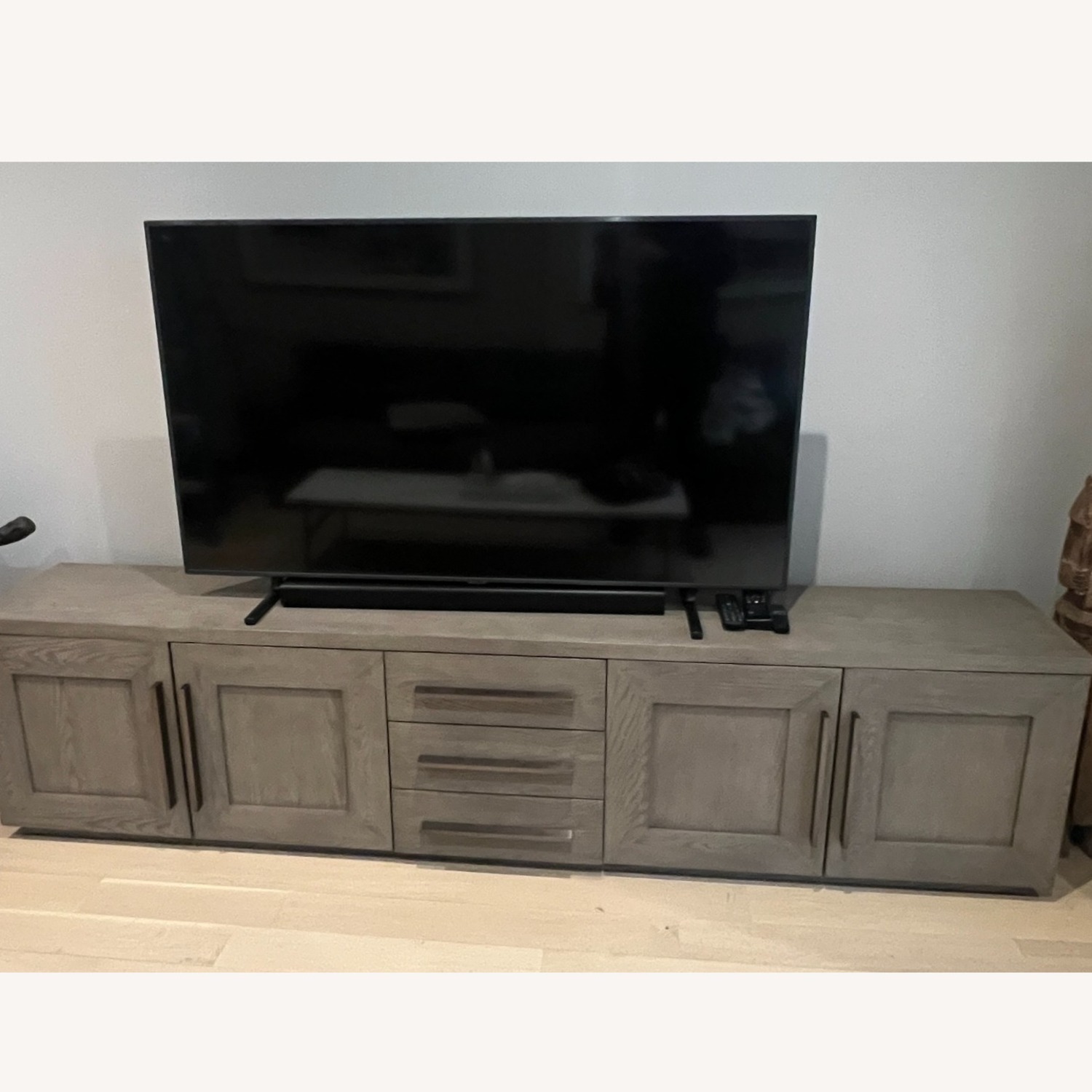 Restiration Hardware Machinto Media Console With Drawers - image-2