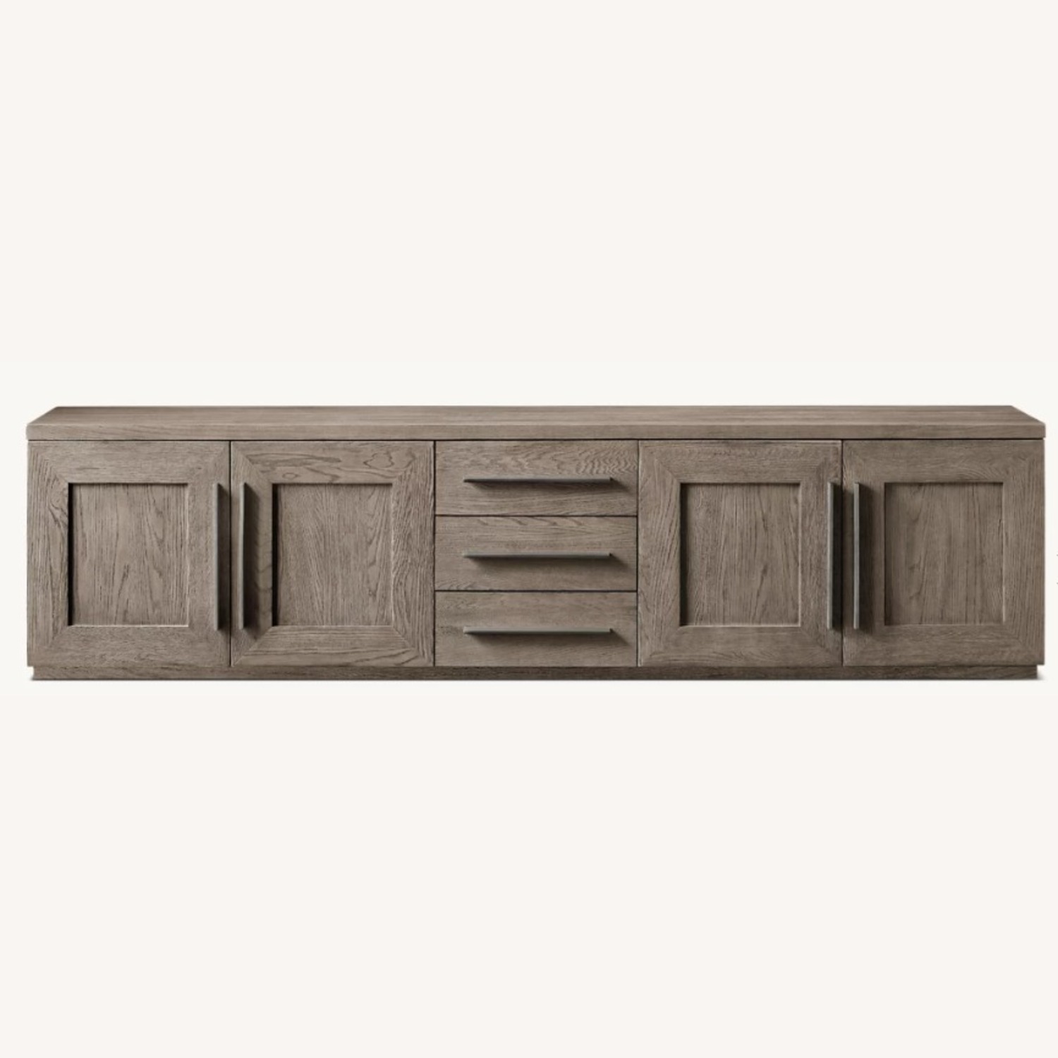Restiration Hardware Machinto Media Console With Drawers - image-0
