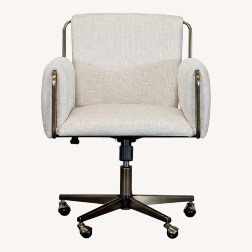 Used Crate and Barrel Modern Upholstered Office Chair for sale on AptDeco