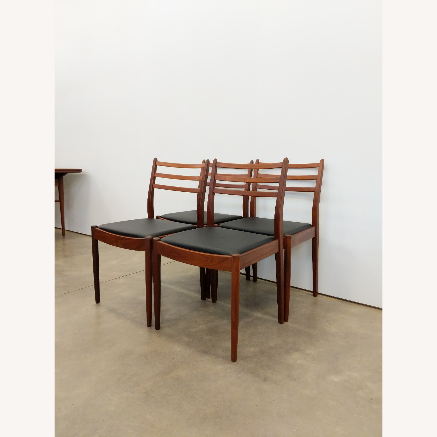 4 Vintage Mid Century Modern G Plan Dining Chairs - image-6