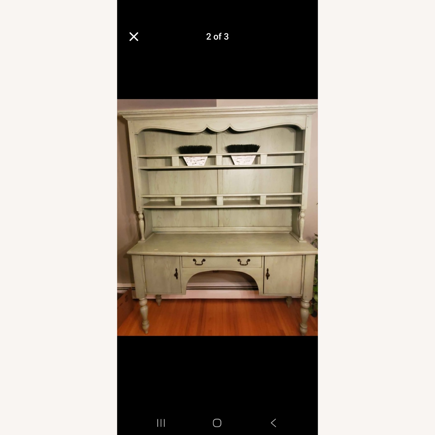 Bernhardt Green Wood Sideboard - image-1