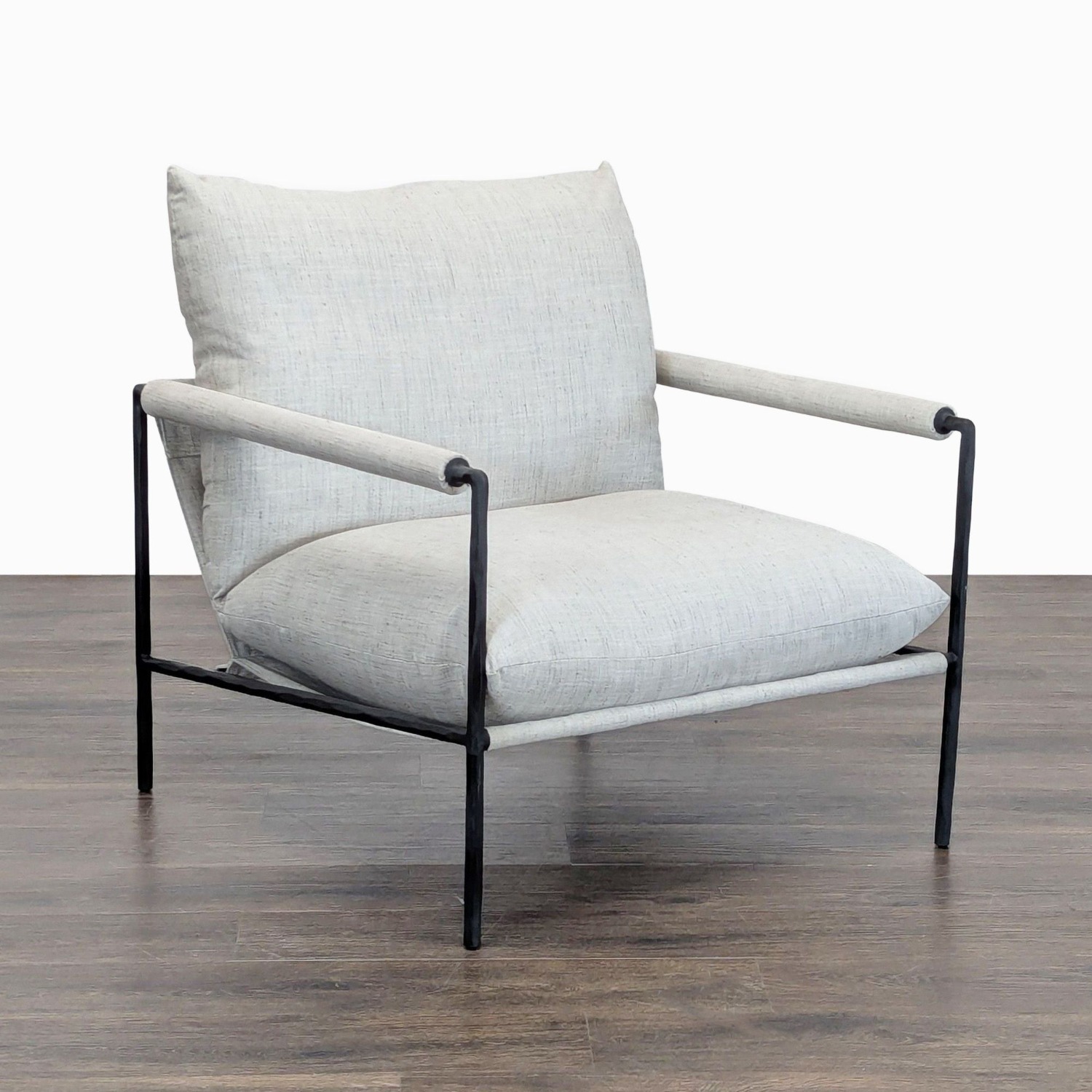 Crate and Barrel Valle Modern Lounge Chair - image-9