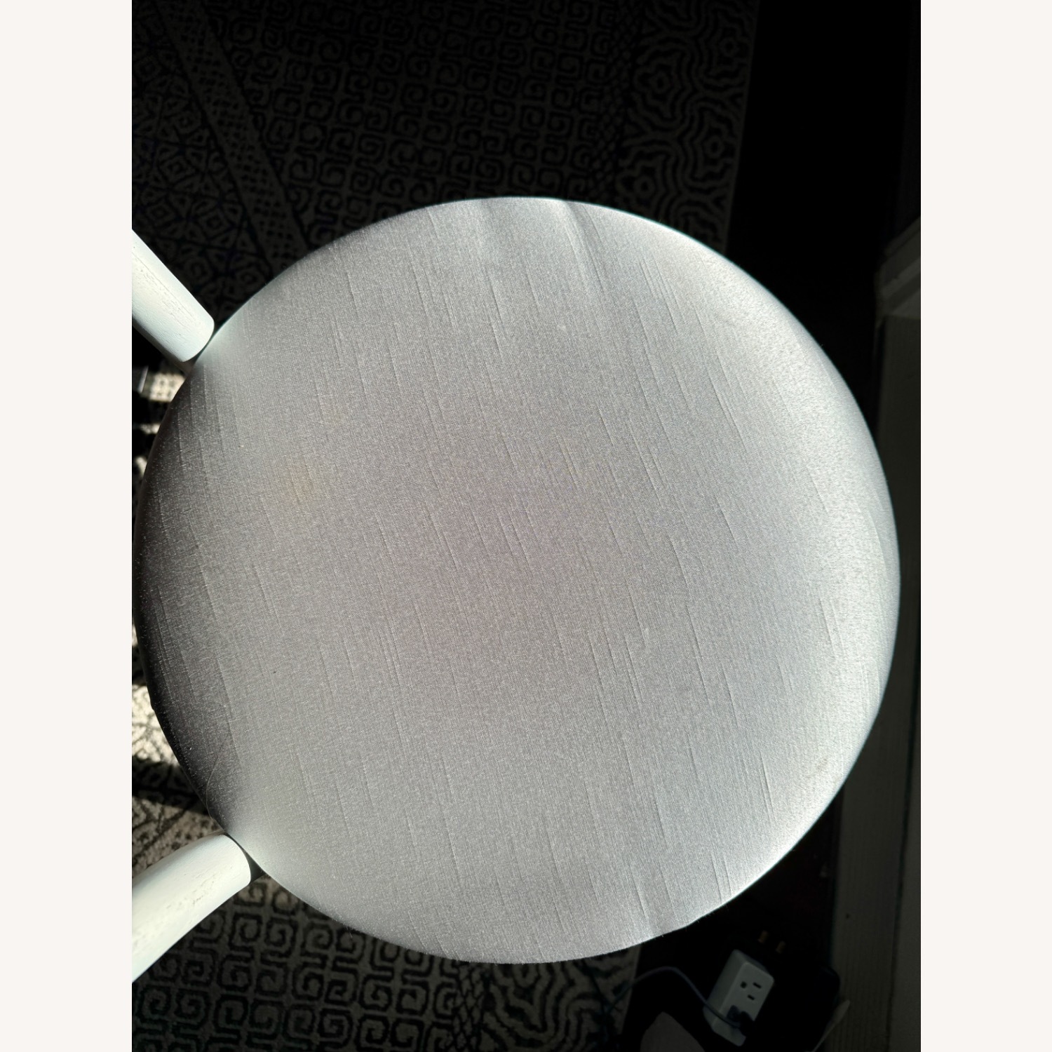 Vintage/Antique White Wood Dining Table - image-14