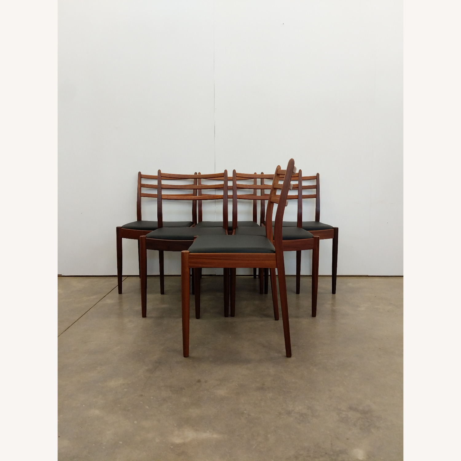 6 Vintage Mid Century Modern G Plan Dining Chairs - image-4