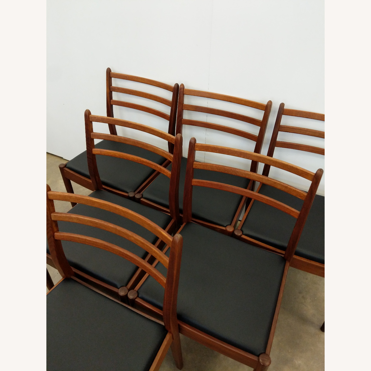 6 Vintage Mid Century Modern G Plan Dining Chairs - image-8