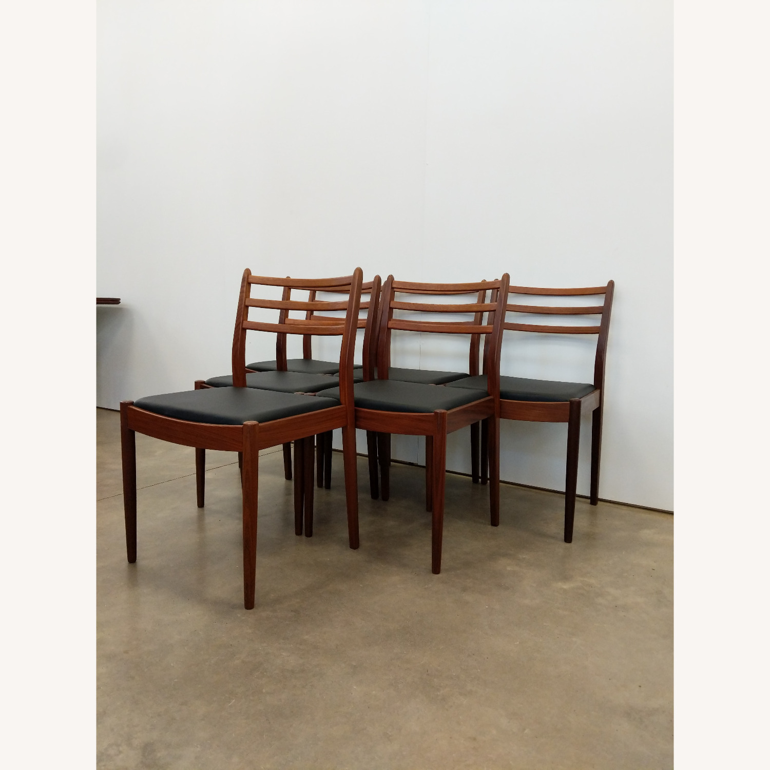 6 Vintage Mid Century Modern G Plan Dining Chairs - image-6