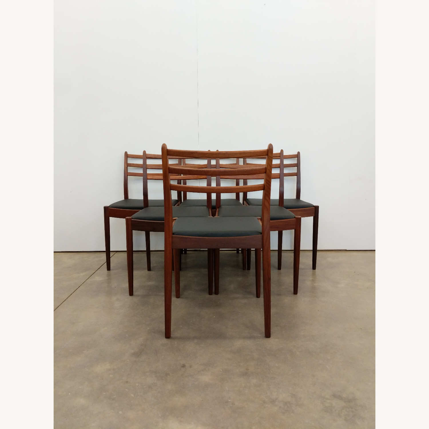 6 Vintage Mid Century Modern G Plan Dining Chairs - image-3