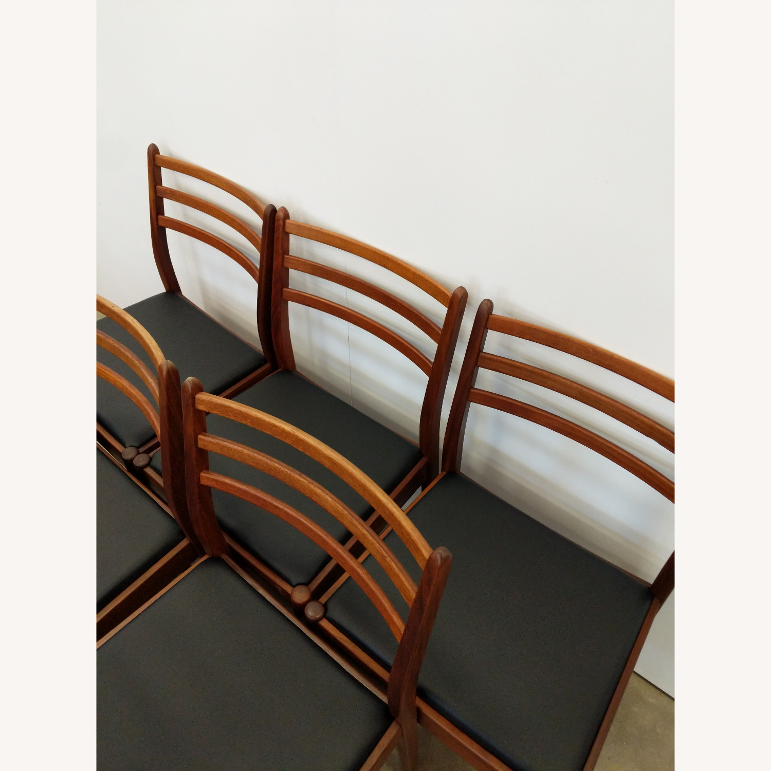 6 Vintage Mid Century Modern G Plan Dining Chairs - image-9