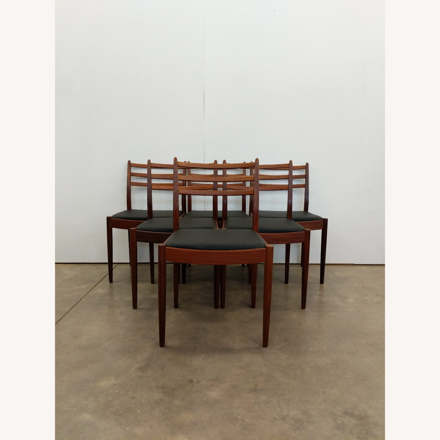 6 Vintage Mid Century Modern G Plan Dining Chairs - image-5