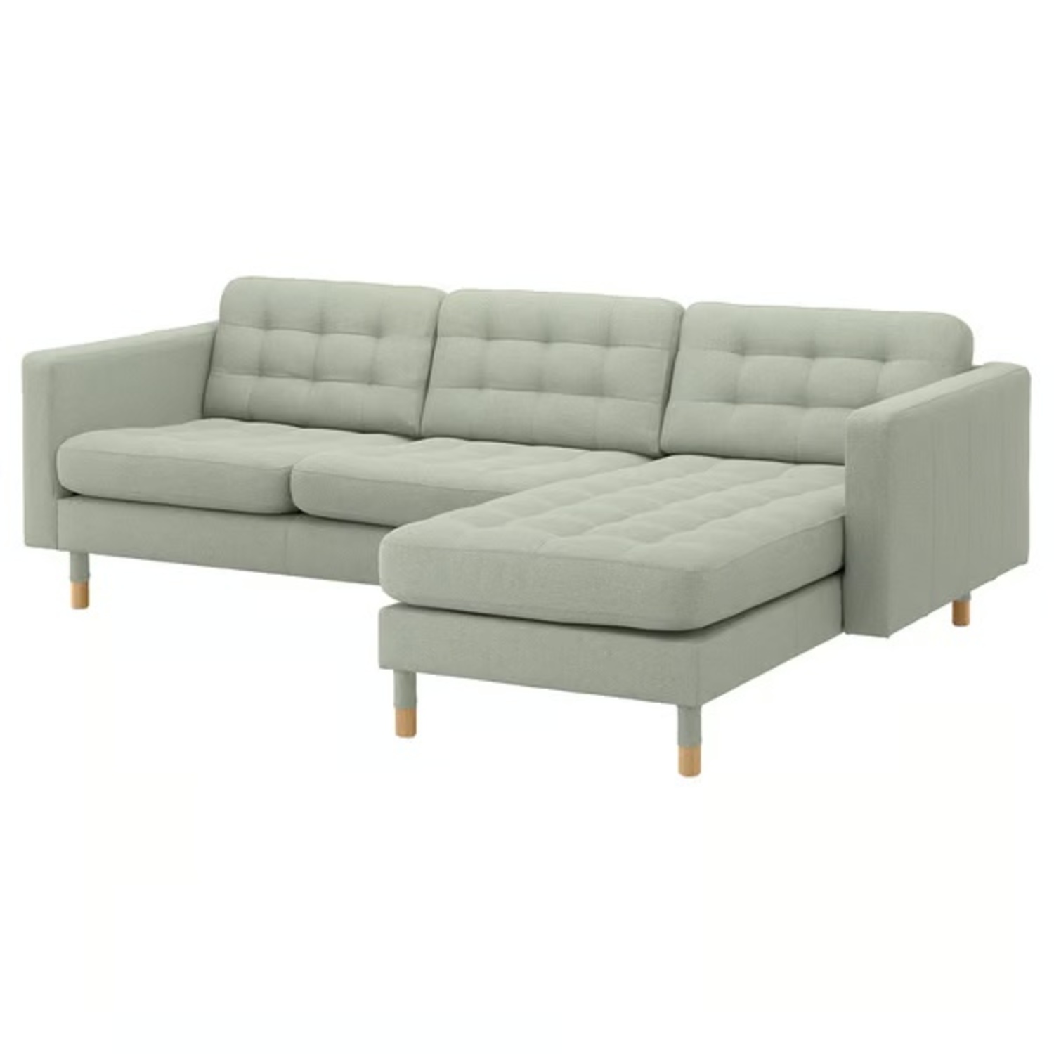 IKEA Morabo Light Gray Fabric 2 Piece Sectional - image-5