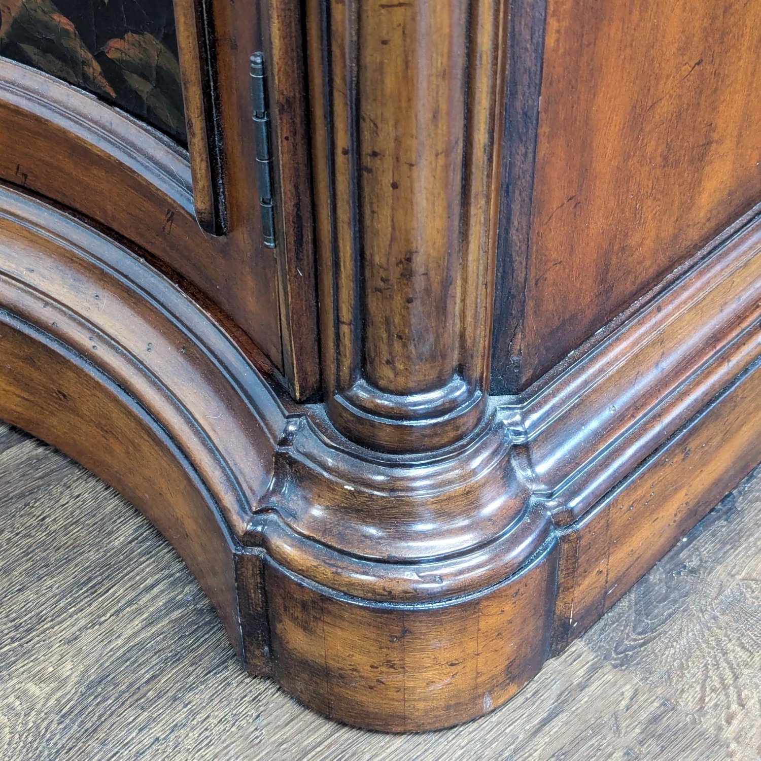 Painted Wood Cabinet - image-9