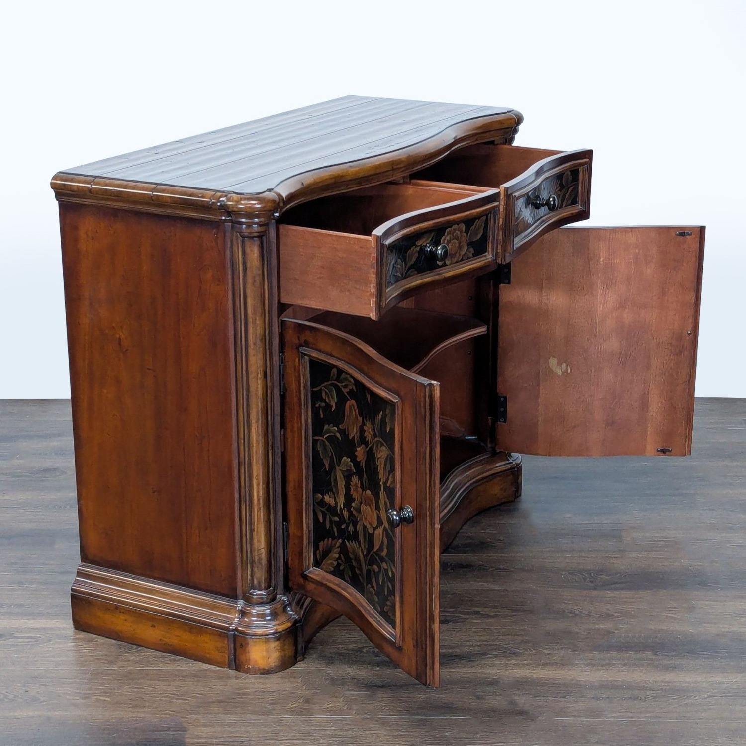 Painted Wood Cabinet - image-4