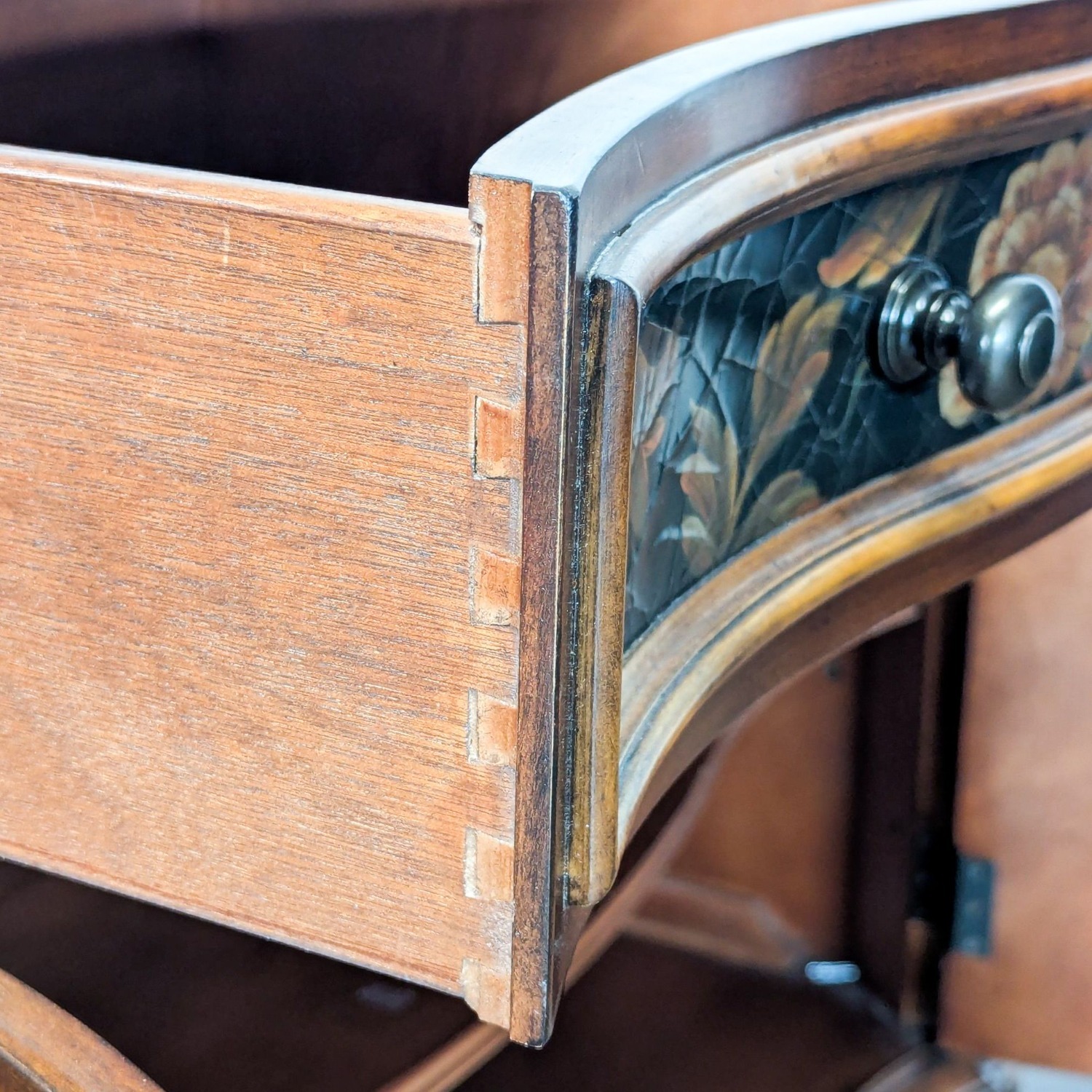 Painted Wood Cabinet - image-5